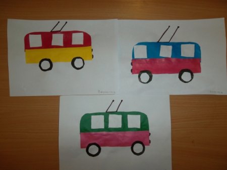 Рисование транспорт старшая группа