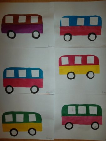 Грузовик аппликация для детей