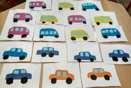 Аппликация в старшей группе