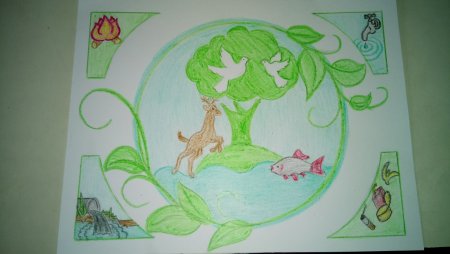 Природа наш дом рисунки