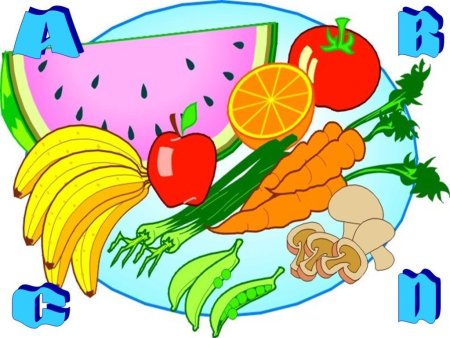 Рисование на тему продукты