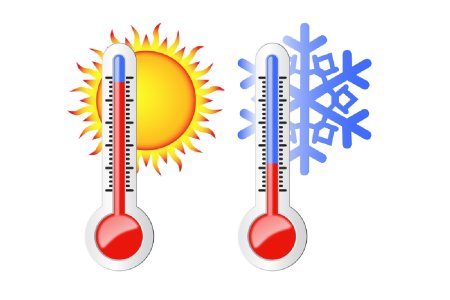 Перепады температуры
