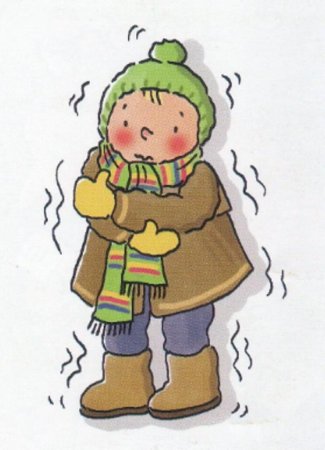 Тепло одетый ребенок