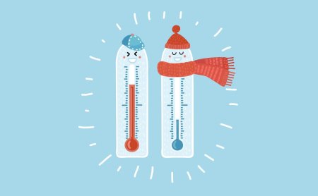 Термометр в шапке
