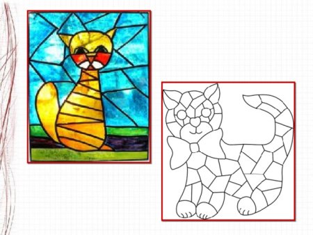 Витраж в иллюстраторе