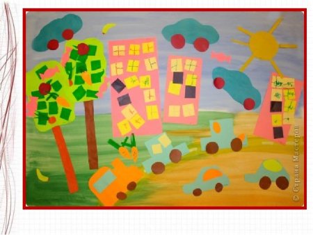 Город рисунок