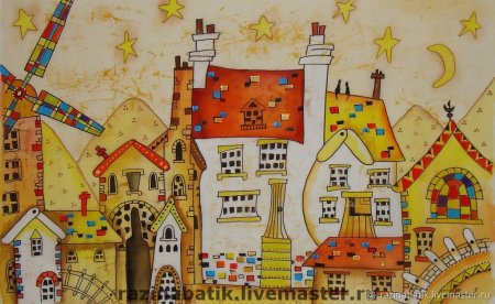 Рисование улица города подготовительная группа