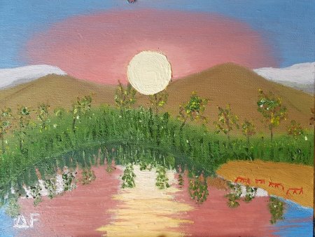 Природы нежный лик поделки