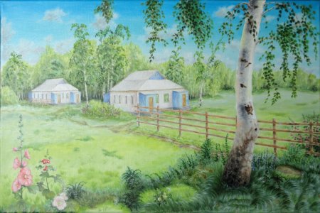 Николай Михайлович рубцов родная деревня картина