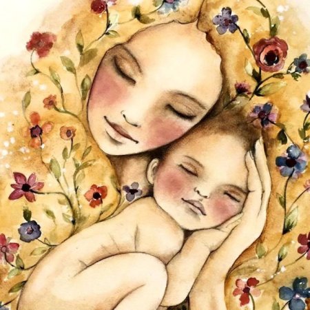 Рисунок маме с любовью