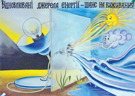 Плакат на тему энергосбережение