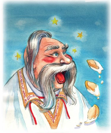 Вакула с чертом иллюстрации