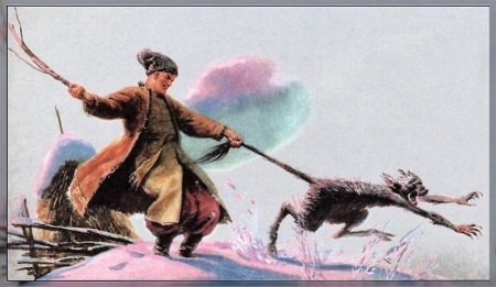 Гоголь ночь перед Рождеством иллюстрации