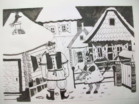 Пацюк ночь перед Рождеством