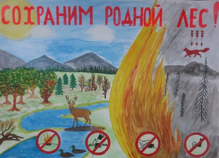 Рисунок на тему сохранение природы