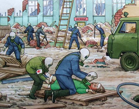 Рисунок на тему Гражданская оборона