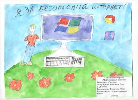 Рисунок на тему мой безопасный интернет