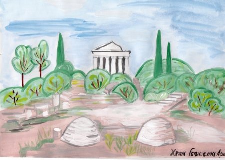 Рисунок на тему Греция