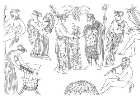 Древняя Эллада. Праздник в древней Греции.