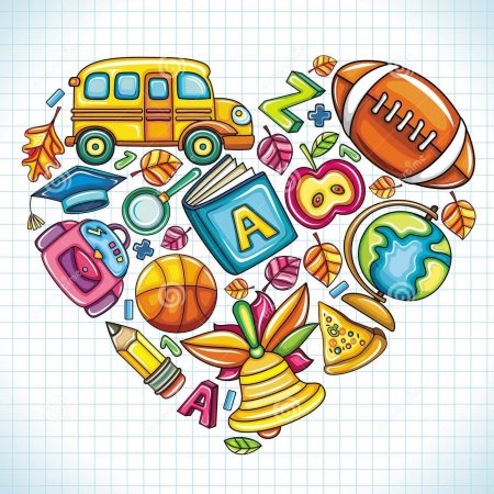 Рисунки на школьную тему