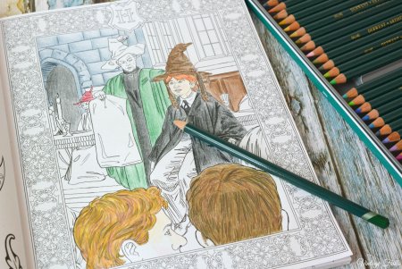 Coloring book Гарри Поттер