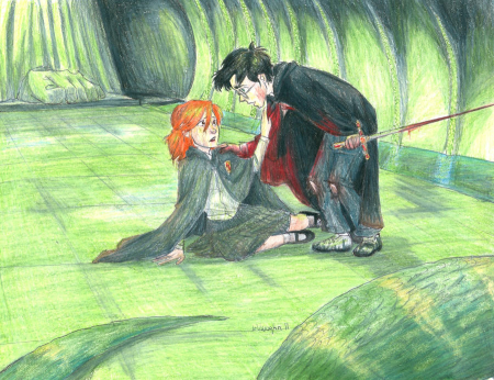 Гарри Поттер и Тайная комната Гарри и Джинни