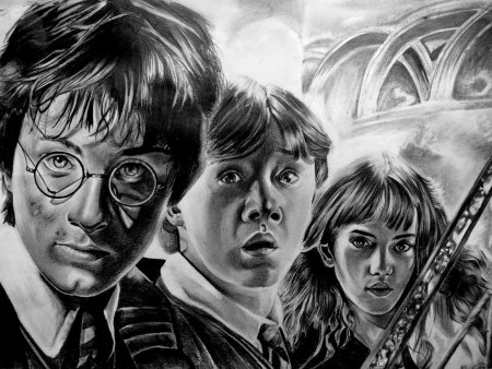 Рисунки из фильма Гарри Поттер