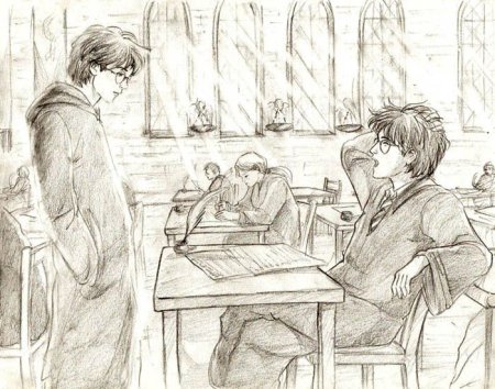 Сюжетные зарисовки из романа Гарри Поттер