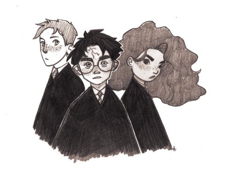 Гарри Поттер набросок