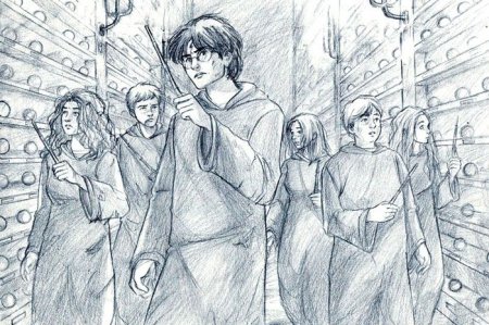 Рисунки из фильма Гарри Поттер