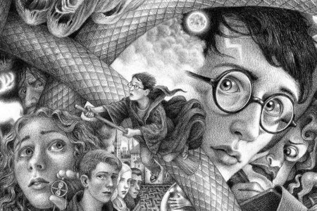 Кубок огня Гарри Поттер нарисовать