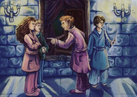 Гарри Поттер квиддич скетч