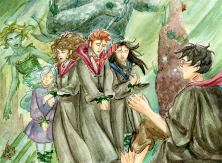 Нарисовать Гарри Поттера