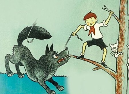 Петя и волк раскраска