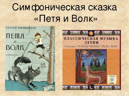 Музыкальная сказка Прокофьева Петя и волк