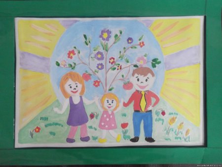 Семейные ценности иллюстрации