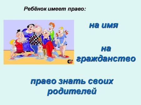 Права дитини в малюнках