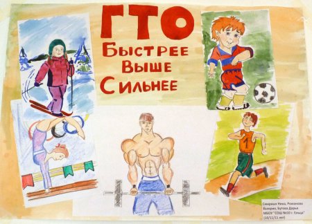 Спорт рисунок