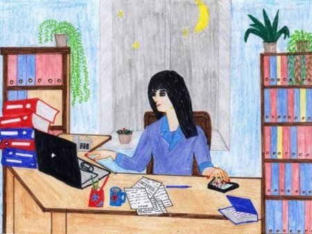 Полицейский рисунок