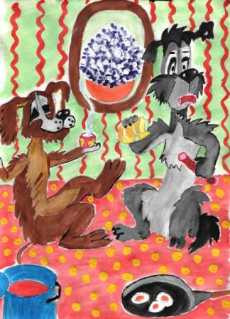 Бобик в гостях у Барбоса рисунок