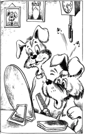 Рисунок к рассказу Носова Бобик в гостях у Барбоса