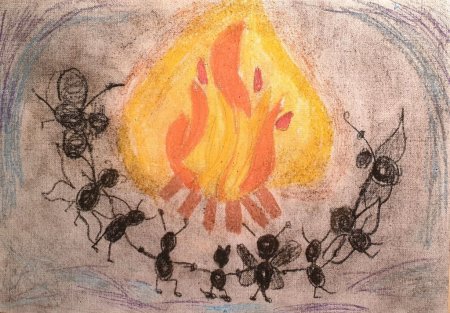 В пещере горного короля раскраска