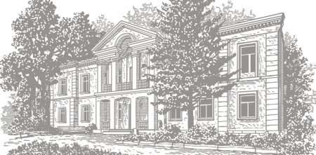 Усадьба Ясная Поляна Толстого картина