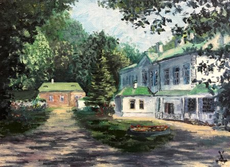 Тарханы Барский дом рисунок