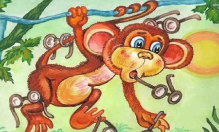 Крылов и. "мартышка и очки"