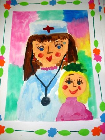 Рисование профессии старшая группа