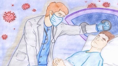 Мои родители медики рисунок