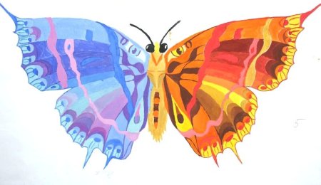 Тёплые и холодные цвета рисунки