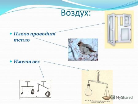 Воздух проводит тепло
