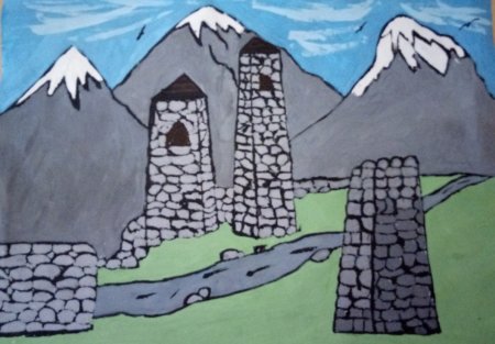 Мой край Кабардино-Балкария рисунки